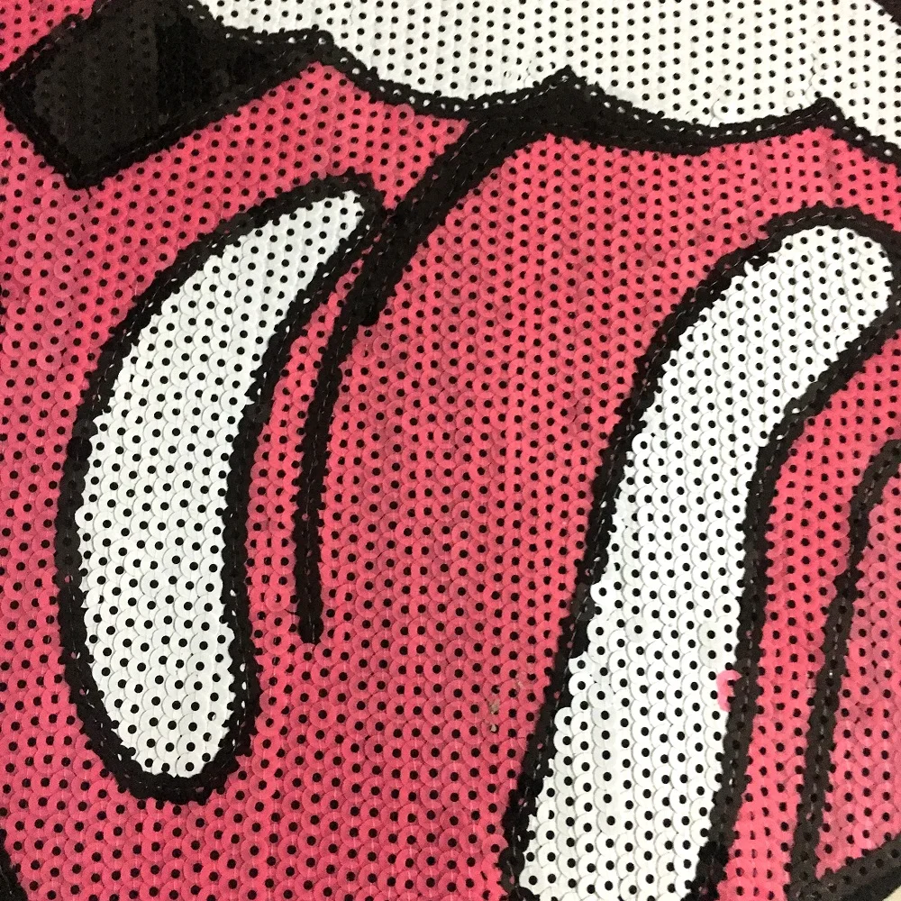 Iron on Huge Blue Rolling Stones tongue patch Rolling Stones patche