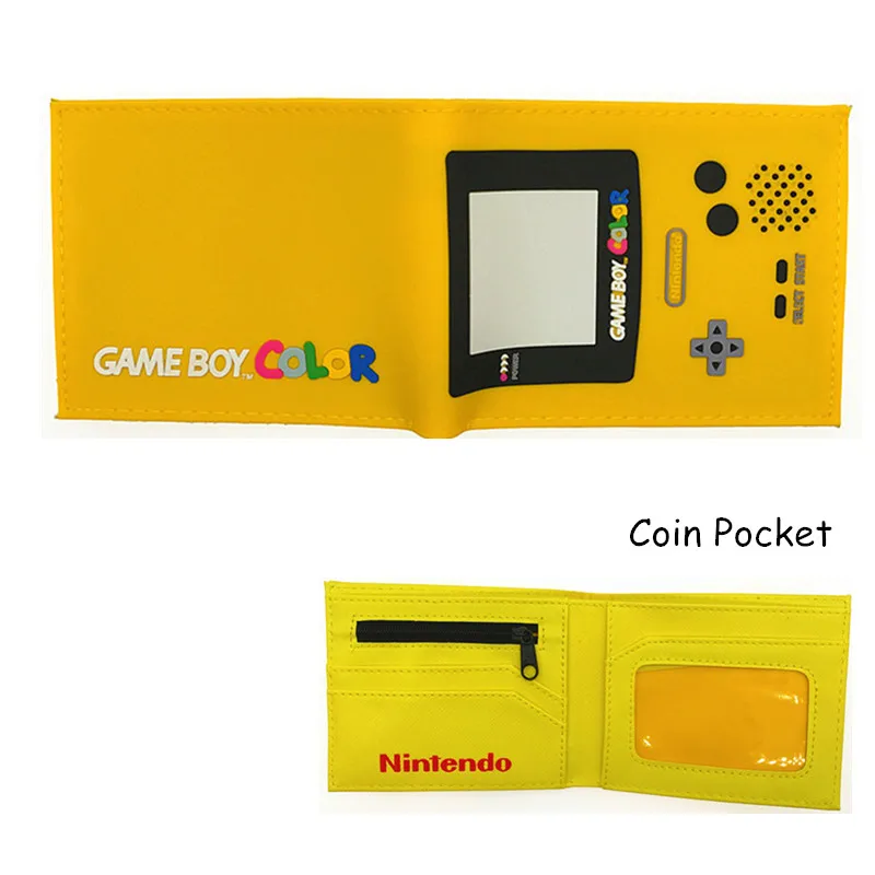 Classic Switch Wallet Game Boy Color 3d Design Coin Purse Free Shipping 