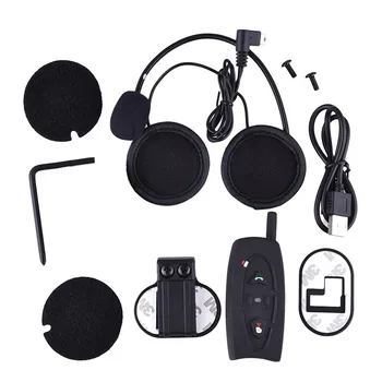

HOT SELLING V2-500M Motorcycle Interphone Intercom for Motorcycle Bluetooth Helmet Headset Intercom for 2 Riders