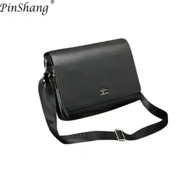 PinShang Для мужчин сумки Новая Коллекция бренда кенгуру Для мужчин сумка Винтаж кожа Сумка красивый сумка ZK50