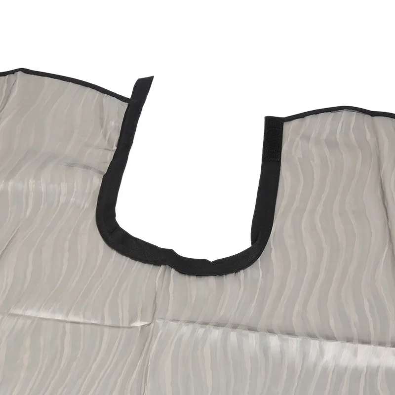 Hot 1pc Transparent PVC Hairdressing Aprons Portable for Hair Salon Waterproof Non-stick Anti-static Apron