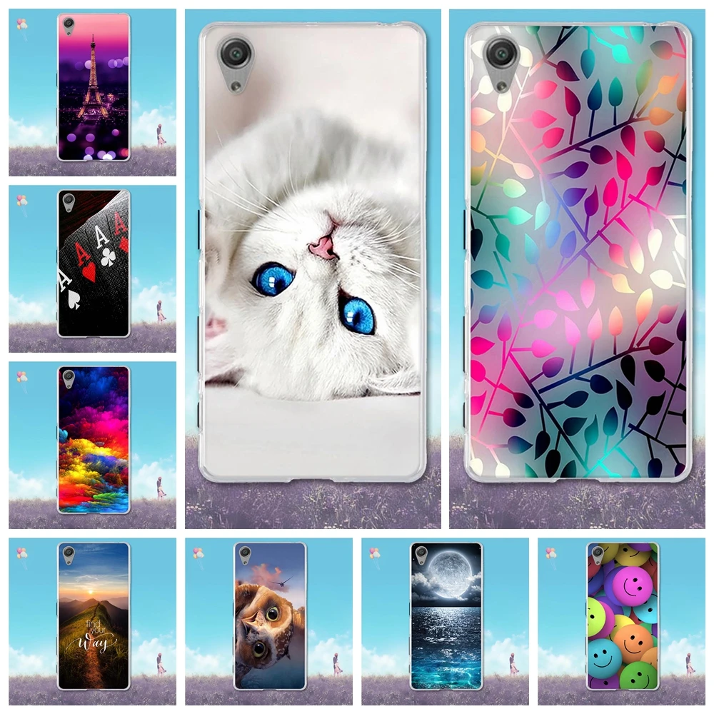

For SONY Xperia X F5121 Dual F5122 5.0 inch Case Soft Silicone TPU Funda Coque Skin 3D Cover for Sony Xperia X F5121 Dual F5122