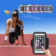 Легкий спортивный наручный чехол водонепроницаемый чехол для телефона 4," для бега для samsung huawei xiaomi iPhone смартфон
