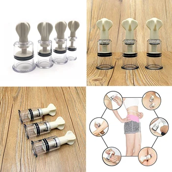 nipple clamps sex toys bdsm sucker breast pump suction Cup therapy vacuum pump breast bondage clip simulator enhanceer vibrating 6