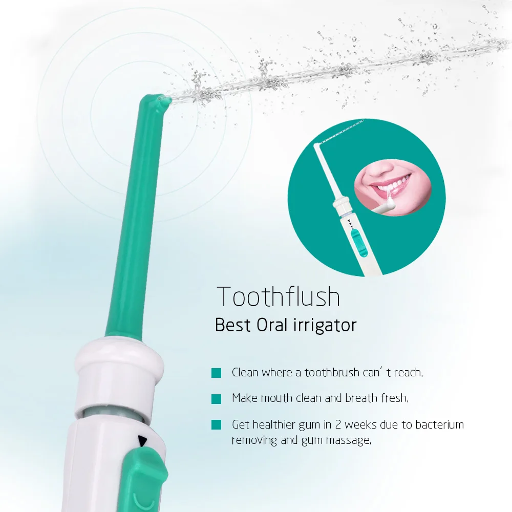 

Faucet Oral Irrigator Water Dental Flosser Portable Jet Floss Toothbrush Irrigation Tooth Pick SPA Teeth Cleaning 6 pcs Nozzles