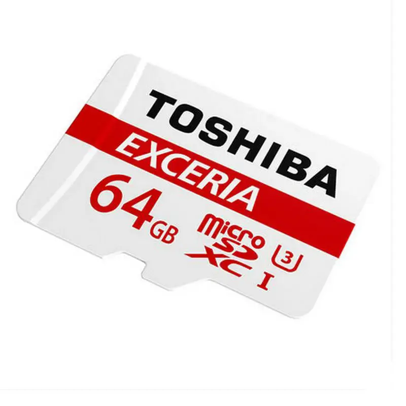 Licensed TOSHIBA Memory card 64GB micro sd Card Class10 UHS 3 Read speed 90MB S for