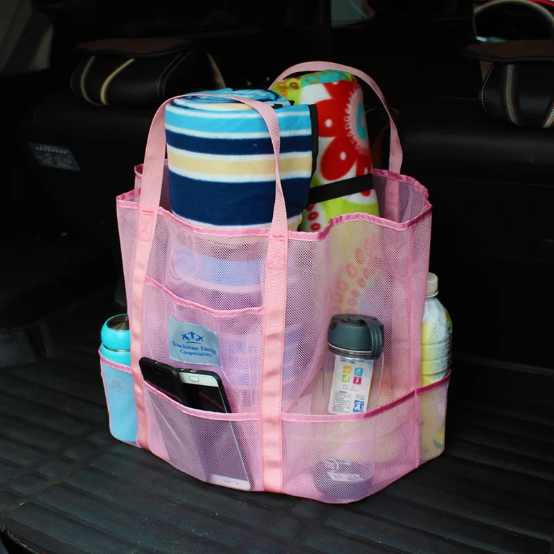 Runseeda сумка для плавания женская сетчатая пляжная сумка косметичка переносная сумка для серфинга сумка для хранения мячей пляжный коврик и детские игрушки