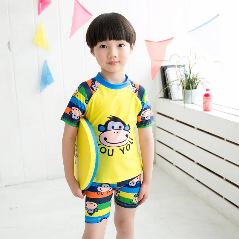 Boys rash guard one piece kids swimsuit skin suit Child Surf Stinger