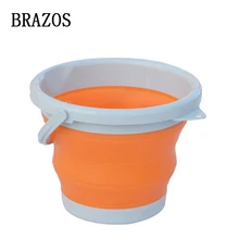 PP складное ведро для рыбалки складное портативное ведро для мойки автомобилей открытая кемпинговая вода контейнер для приманки коробка для рыболовных приманок рыболовные снасти