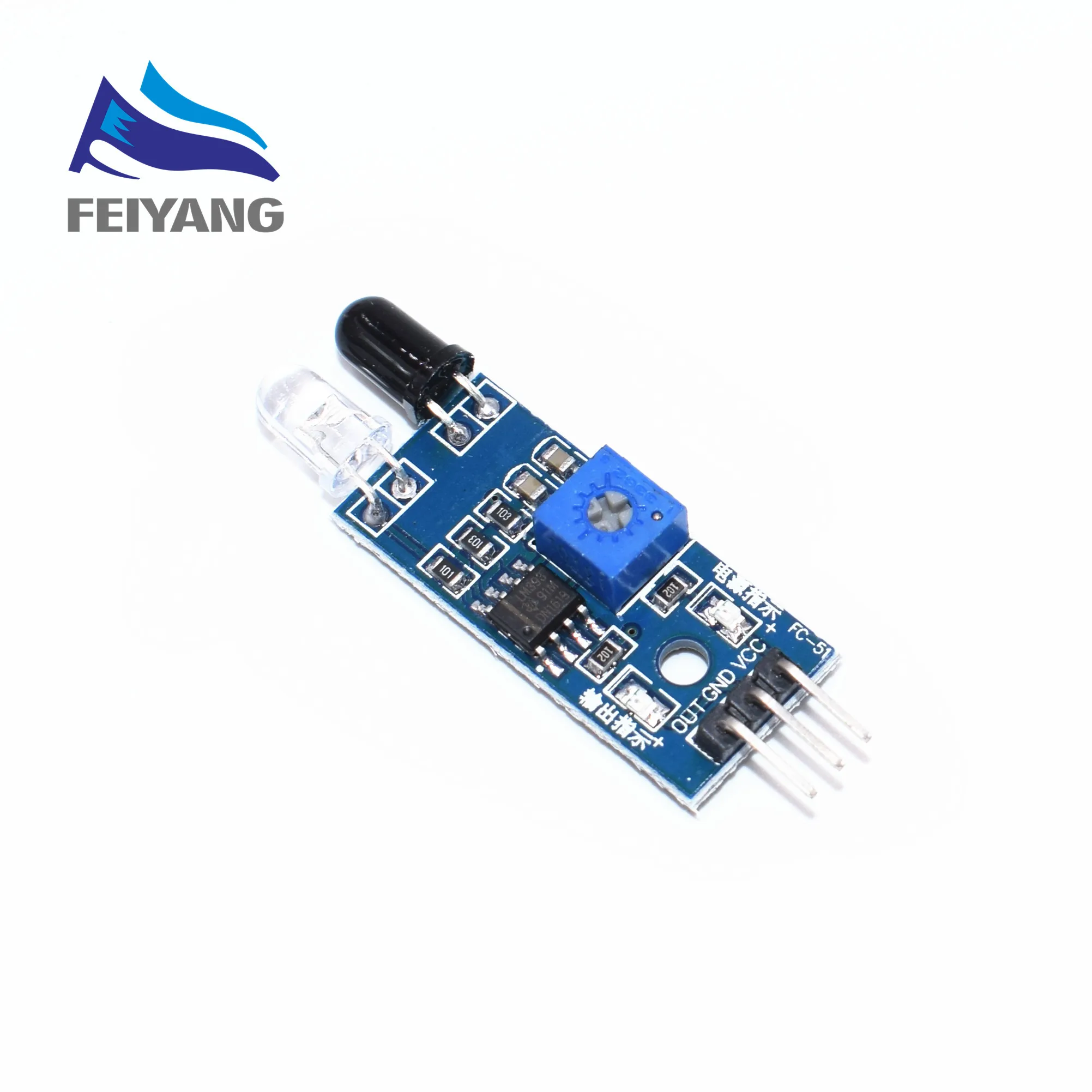 

Smart Electronics Smart Car Robot Reflective Photoelectric 3pin IR Infrared Obstacle Avoidance Sensor Module for arduino Diy Kit