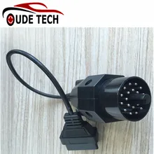 NEW OBD2 OBD 2 Female 20 Pin to 16 Pin Connector Adapter Cable for BMW Free Shipping