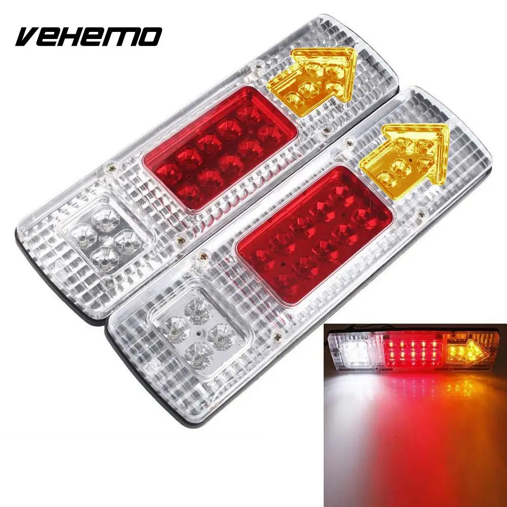 2x12 V 19 светодиодный задний фонарь для грузовика