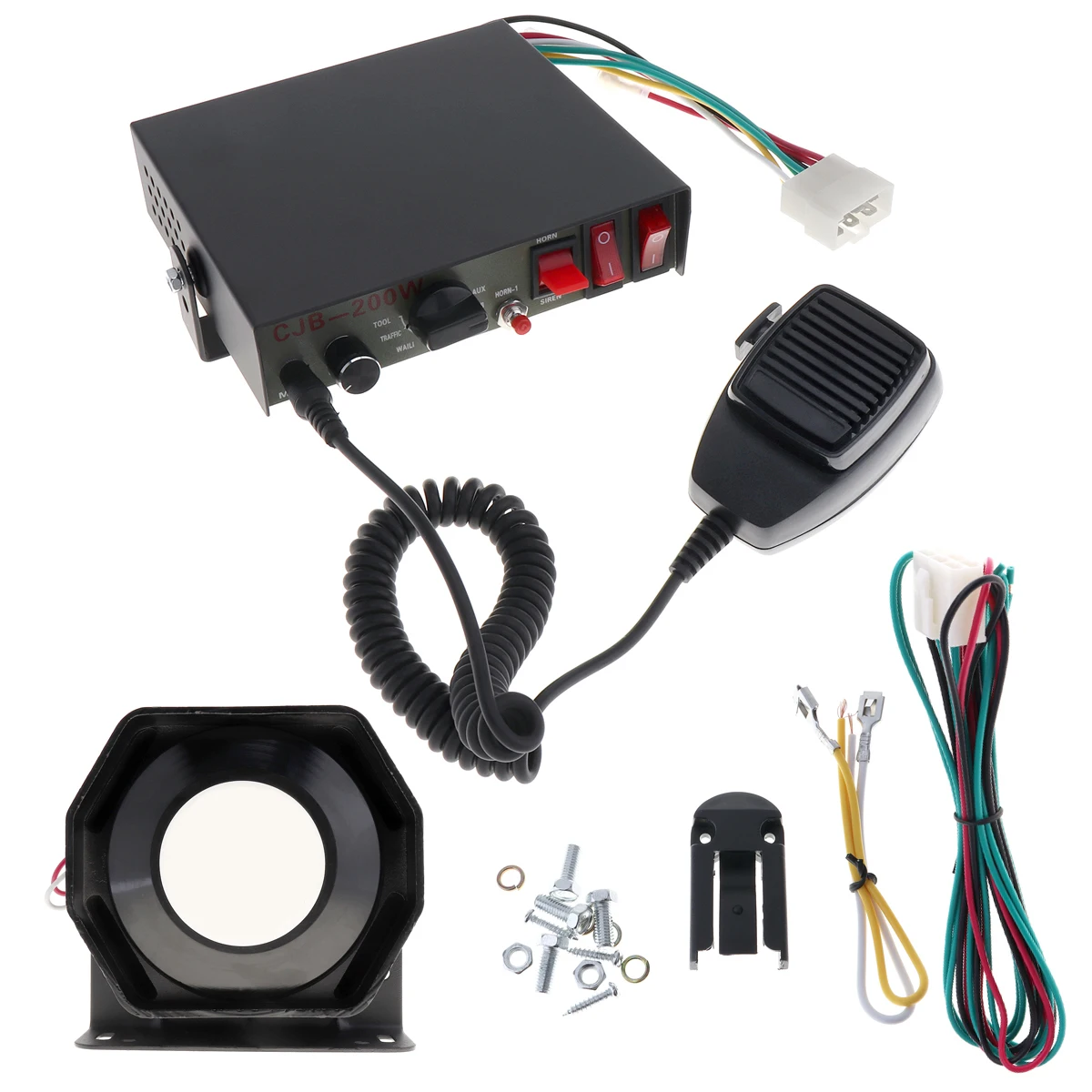 Discount Cheap j84wL Universale 12V 200W 8 Sound Speaker Auto di Allarme di Avvertimento Della Polizia Fuoco Sirena Corno PA con IL MIC Sistema Discount Cheap j84wL Universale 12V 200W 8 Sound Speaker Auto di Allarme di Avvertimento Della Polizia Fuoco Sirena Corno PA con IL MIC Sistema