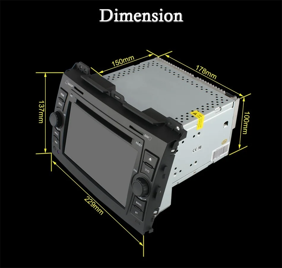 Clearance For Toyota Land Cruiser Prado 120 2002 2003 2004 2005 2006 2007 2008 2009 Car Android DVD GPS Navigator Radio Multimedia Player 25