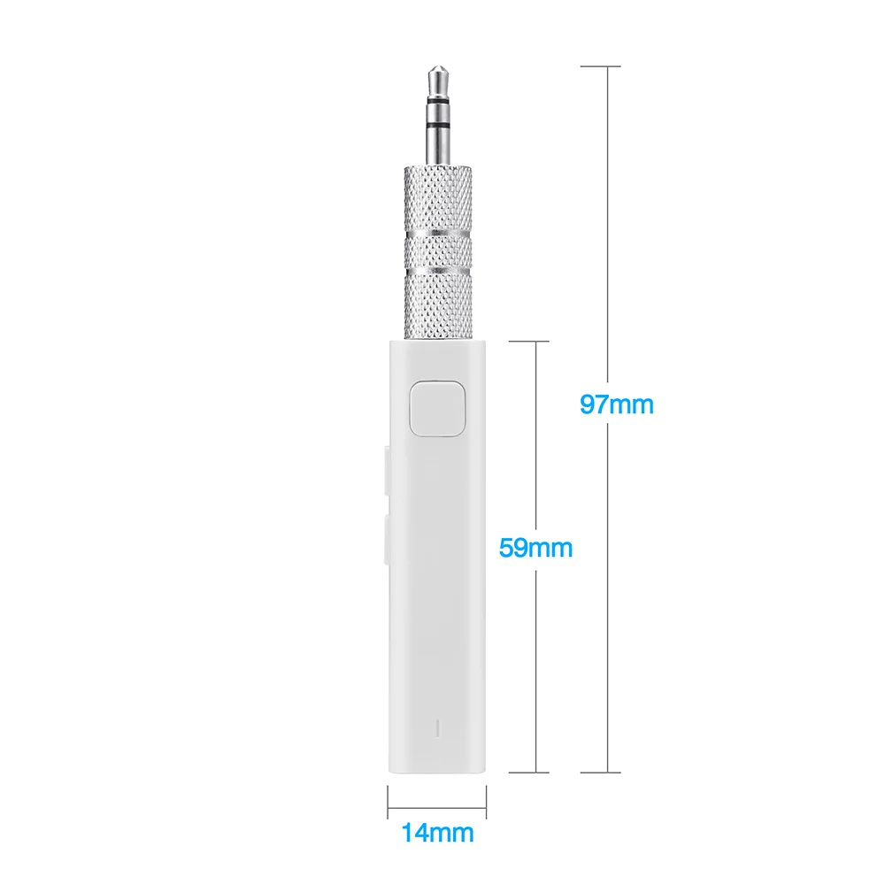 Автомобильная стереосистема Bluetooth AUX 3,5 мм jack беспроводной автомобильный комплект Бесконтактный для музыки Аудио приемник адаптер авто AUX комплект для динамика наушников