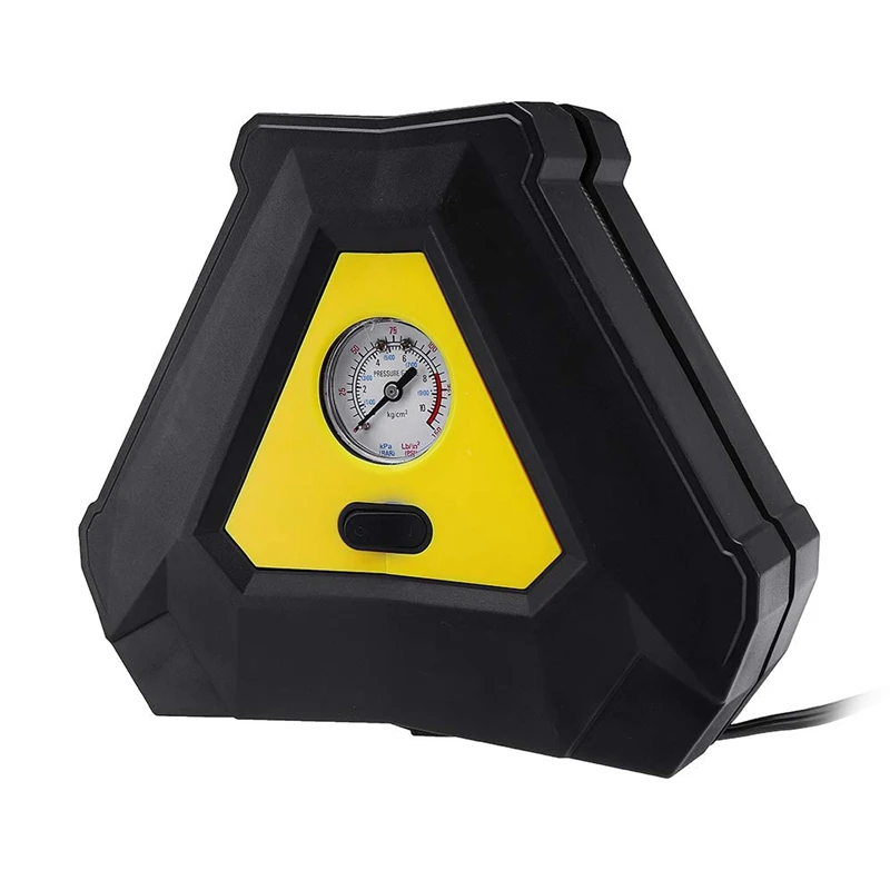Portable Air Tire Inflator,Car Air Pump Car 12V Air Pump Intelligent Electric Emergency Tire Compressor Pump For Car And Home