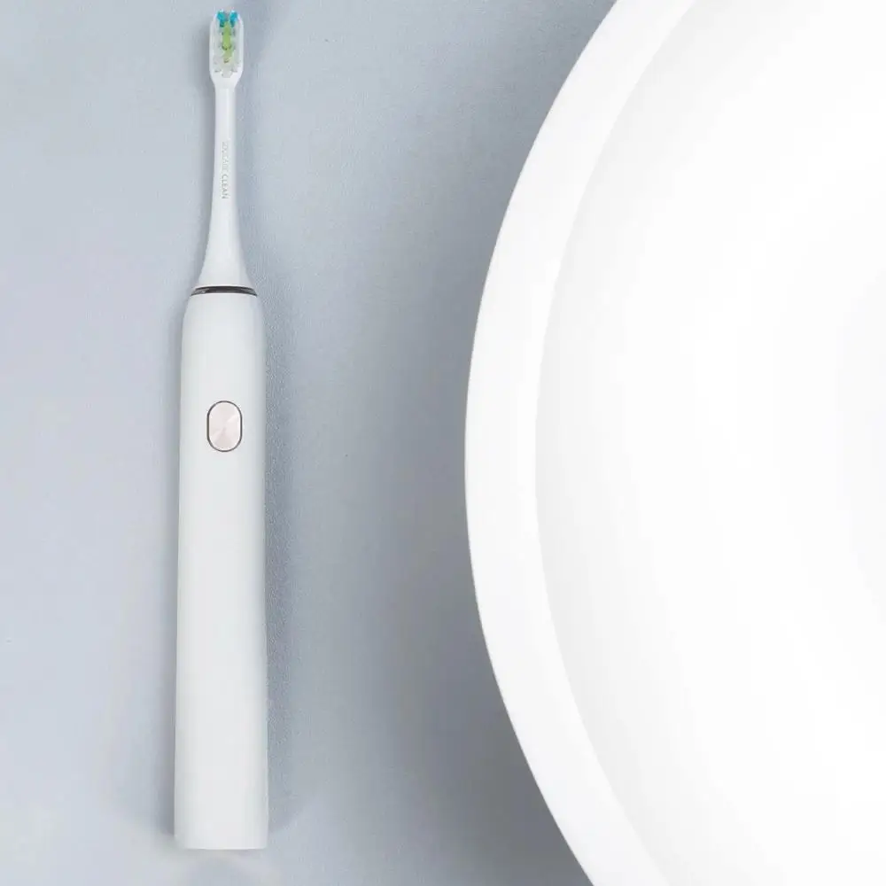 Xiaomi Mi Soocare Soocas X3 электрическая ультразвуковая зубная щетка IPX7 Водонепроницаемая с 4 режимами чистки USB зарядка с 2 шт. подходящая головка