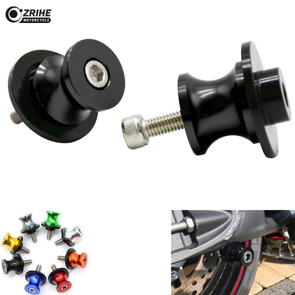 6 8 10 MM Motorcycle accessories Swingarm Spools slider stand screws For BMW R1200S R1200ST S1000R S1000RR 2005 2006 2007 2008