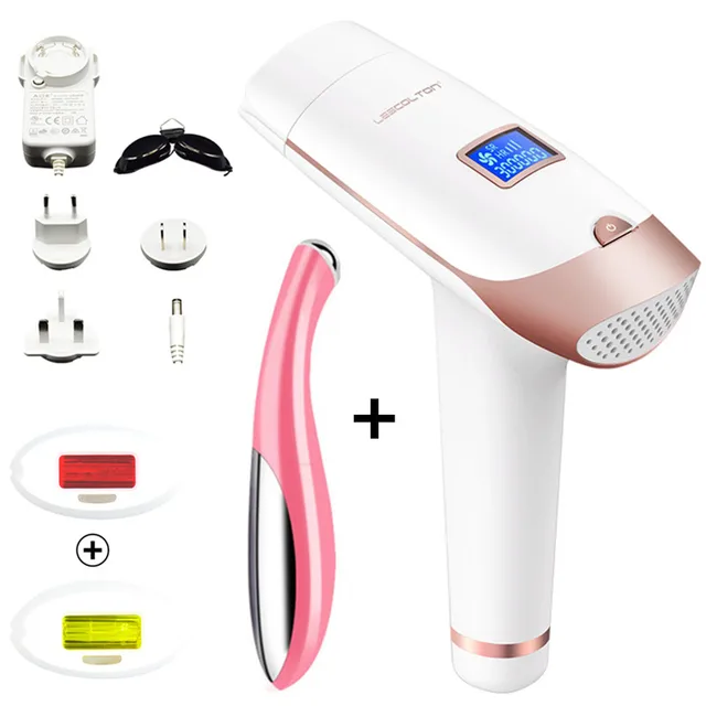 Lescolton 3in1 700000 pulsed IPL Laser Hair Removal Device - Permanent Hair Removal IPL laser Epilator - Armpit Hair Removal machine 2