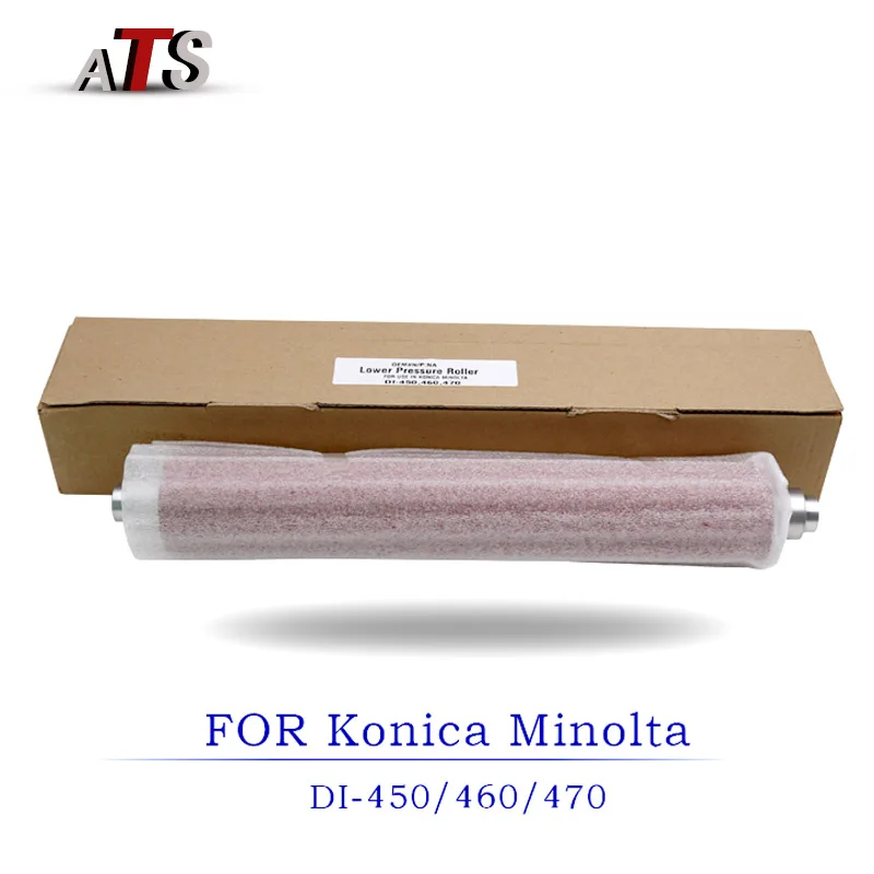 Rolo de Pressão de Fusão para Bizhub Menor Rolo Fusor Konica Minolta di 460 470 450 550 Copiadora Compatível Di460 Di470 Di450 Di550 5 fusão Para bizhub Konica Minolta DI 460