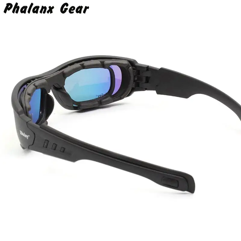  Daisy C6 Polarized Glasses CS Army Tactical Motorcycle Hunting Shooting Airsoft Bullet-proof Milita