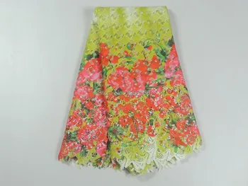 

New arrival Swiss net Lace Sego African cord lace French Guipure fabric and Nigerian wedding dresses 5yrd/lot