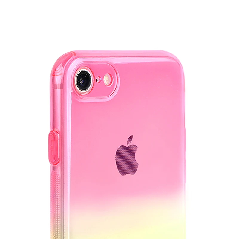 TPU чехол для телефона iPhone 7 Чехол градиентный цвет XS MAX XR X 6 Plus 8 8Plus Высокое качество