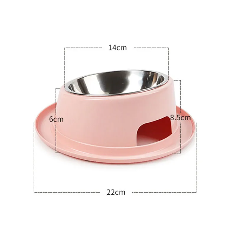 Наклонная миска для еды для собак, особенно подходит для собак, Раздавленных носом или амблиопии, щенка, кошки, блюдо, подача воды пищи, миска, противоскользящая