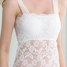 Летний сексуальный кружевной флоральный топ на бретельках, женское нижнее белье, дышащий женский короткий топ