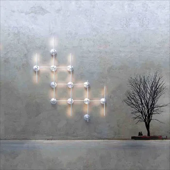 

Modern minimalist style design features elegant hallway wall lamp LED wall lamp Free shipping