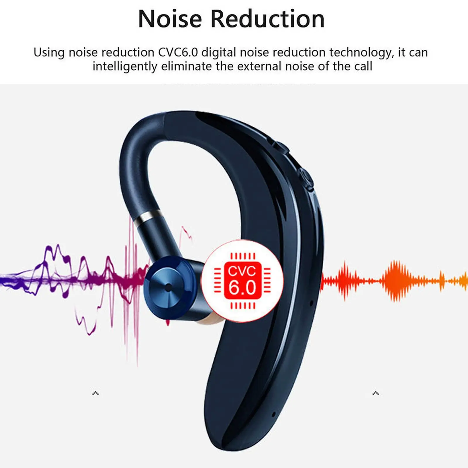 Wireless Bluetooth Headphone Sport Earphone Stereo Headset Hadsfree Calling for Samsung S10 S9 S8 iPhone Motorola E G LG V40 V30
