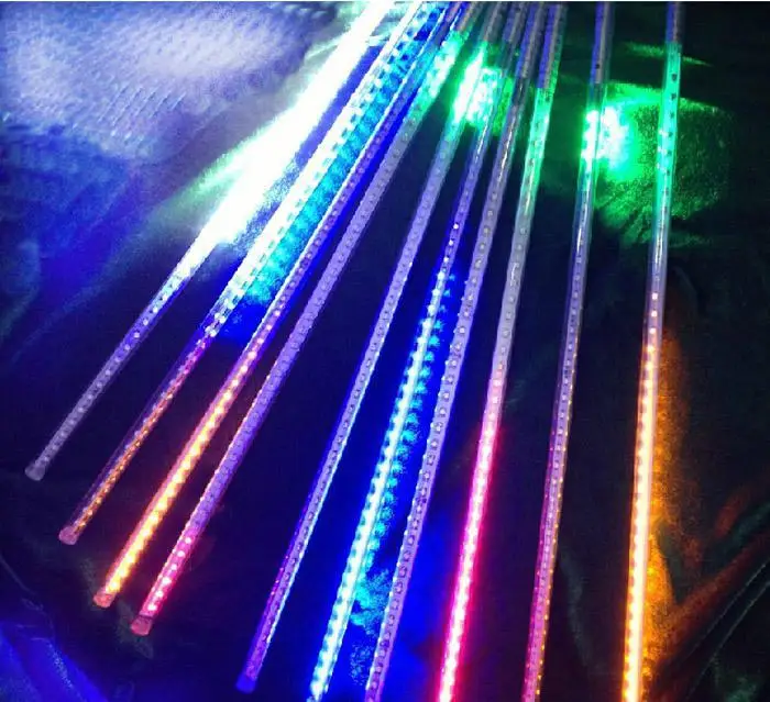 50pcs RGB 2835 50cm Meteor Shower Rain Tubes LED Light for Wedding