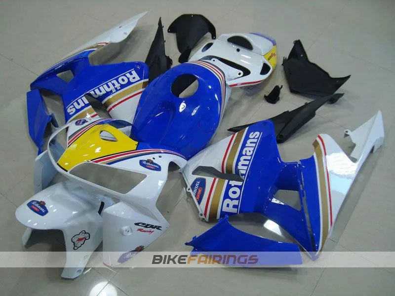 

New Injection Mold Full Fairing kit Fit For Honda CBR600RR F5 2005 2006 05 06 600RR 600 ABS fairings+Tank cover blue yellow