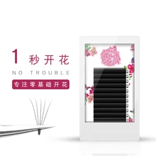 Новинка 1 коробка Новое поступление цветение ресниц эффект объема накладные ресницы легко работать и цветение искусственная норка наращивание ресниц