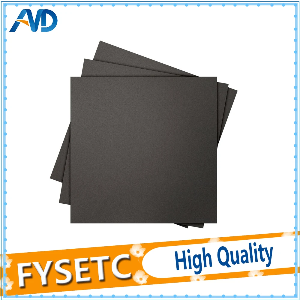 

2pc 300x300mm Build Sheets Frosted Heated Bed Sticker Printing Build Plate Tape Platform Sticker For CR-10 Lulzbot Taz6