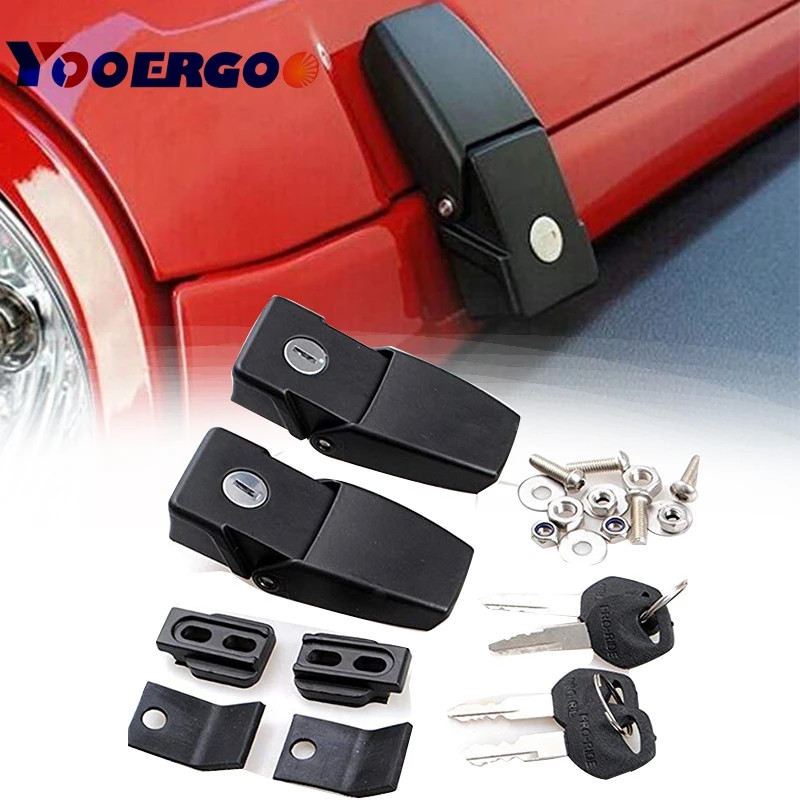 Jeep Wrangler Locking Hood Latch