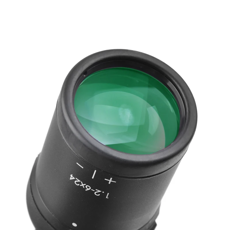 MINOX HD ZA5I 1 2 6x24 ИК тактический прицел охотничьи прицелы для AK47 AR15 M4 Caza Oxota