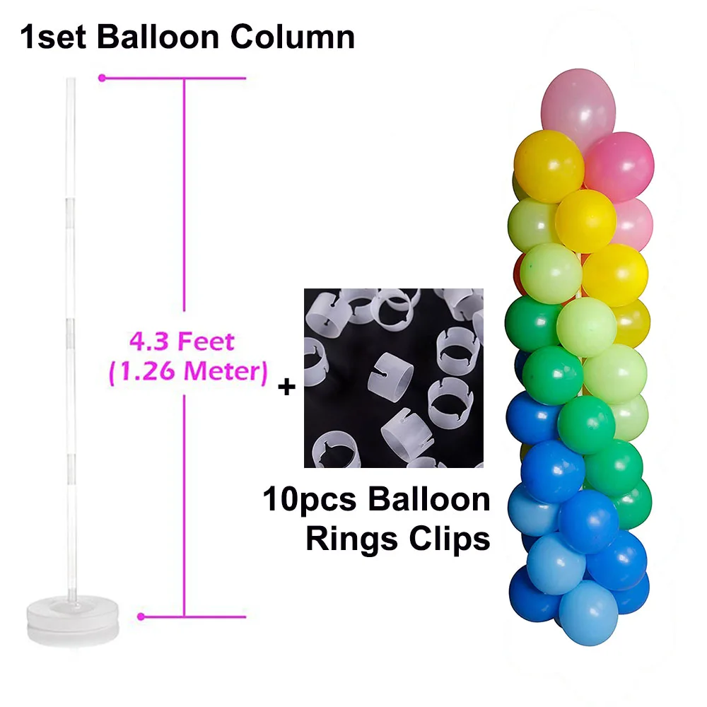 Columna de globos de unicornio para fiesta de cumpleaños, Kit de arco de  globos, accesorios para Baby Showerr, suministros para fiesta de boda -  AliExpress