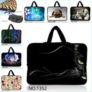 

Stylish Notebook Sleeve Case Bag + Handle For 15" 15.6" Macbook Pro HP Dell Sony Laptop