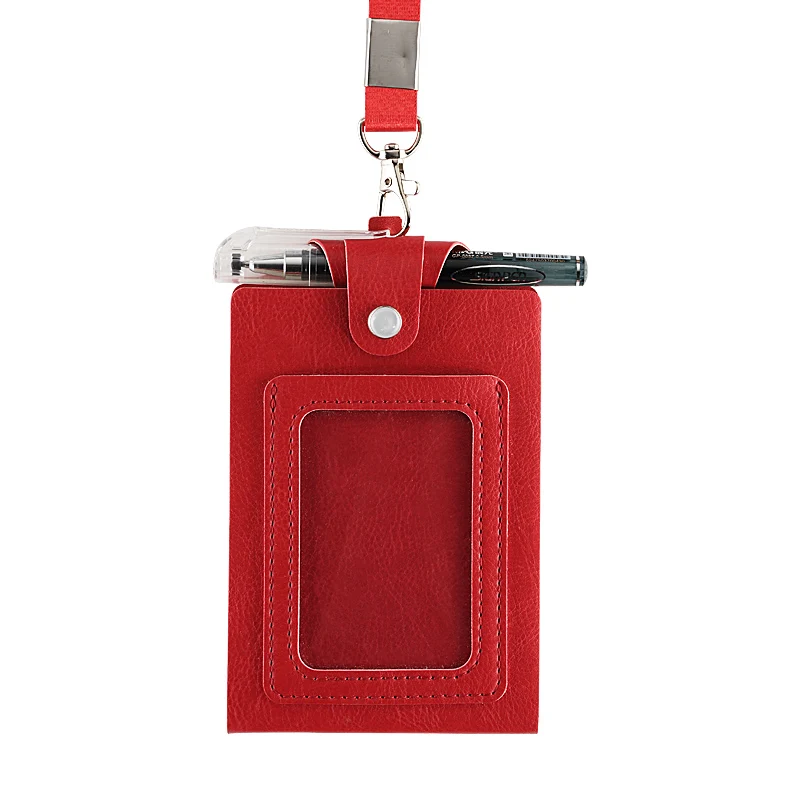 A7 Pocket Office Notebook and Business Badge Holder Lanyard Agendas