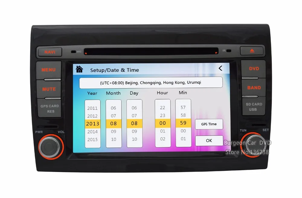 Discount Factory price Touch screen Car DVD For Fiat Bravo 2007 2008 2009 2010 2011 2012 2013 2014 GPS System 3G WIFI BT Stereo Radio 34