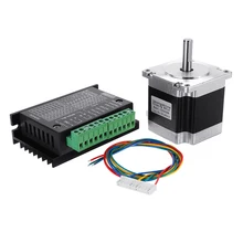 Nema 23 23HS5628 2.8A двухфазный 8 мм вал шаговый двигатель с TB6600 Драйвер шагового двигателя для ЧПУ части 3d принтера
