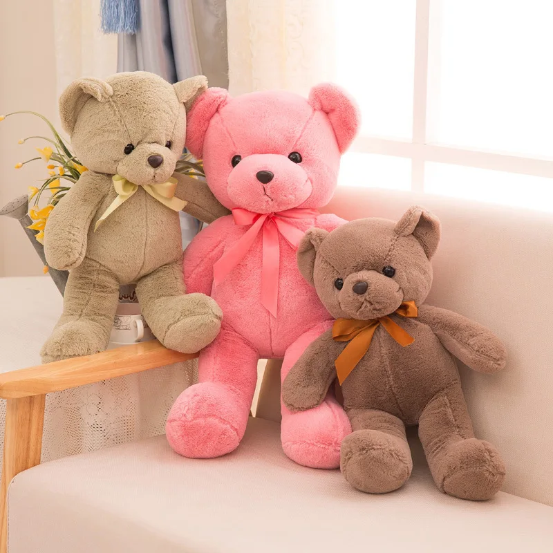 Плюшевый мишка каваи 35 см/45 см мягкие игрушки в виде животных кукла для детей