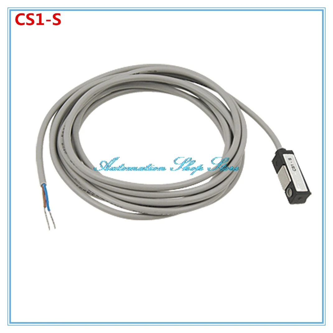 

5PCS 2 Wired Air Pneumatic Cylinder Magnetic Sensor Switch CS1-S Reed Switch proximity sensor DC/AC 5-220V