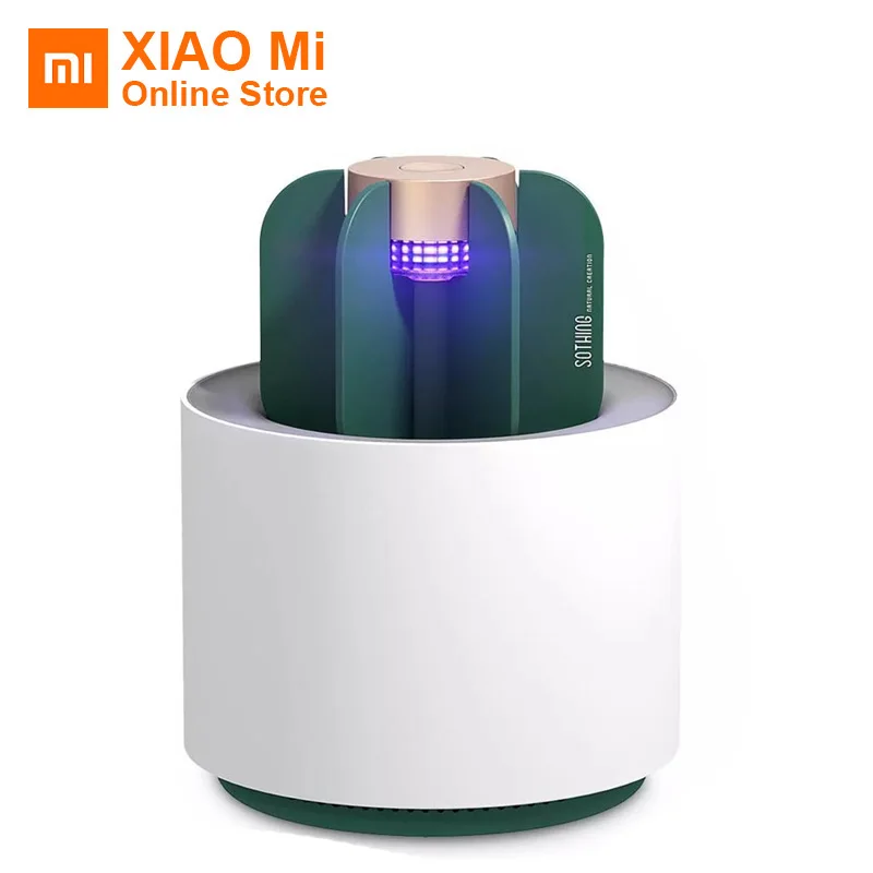 Xiaomi Mijia экологический бренд Sothing Mosquito Killer лампа портативный кактус USB Электрический Отпугиватель комаров Ловушка для насекомых УФ светильник