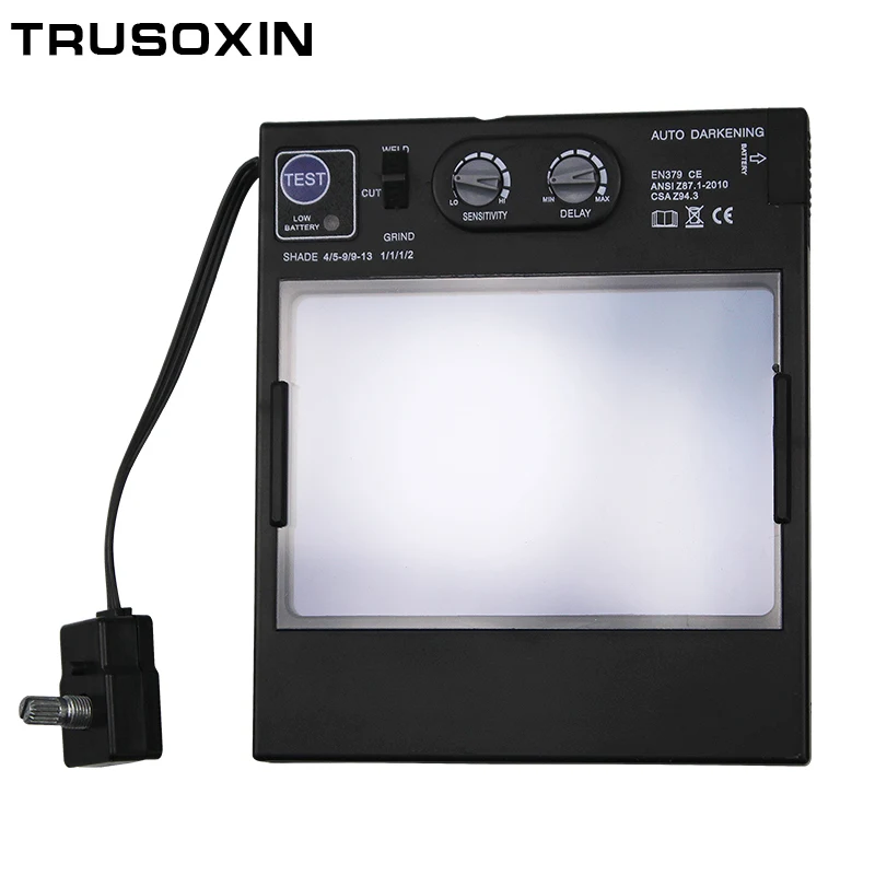 

Big View Eara 4 Arc Sensor DIN5-DIN13 Solar Auto Darkening TIG MIG MMA Grinding Welding Mask/Helmet/Welder Cap Filter/Lens