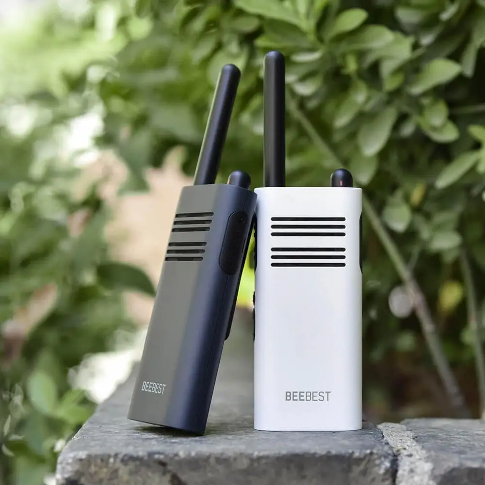 Original Xiaomi Beebest Xiaoyu Handheld Walkie Talkies Repeater 1-5KM Two Way Radio White 2000mAh Blue 3350mAh Walkie Talkie Original Xiaomi Beebest Xiaoyu Handheld Walkie Talkies Repeater 1-5KM Two Way Radio White 2000mAh Blue 3350mAh Walkie Talkie