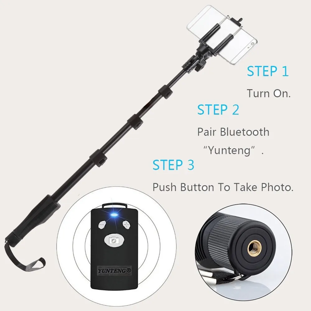For Samsung Galaxy S8 / Plus 1288 Bluetooth Extendable Selfie Stick Telescopic Monopod+ Fisheye Macro Wide Angle Phone Lens | Электроника