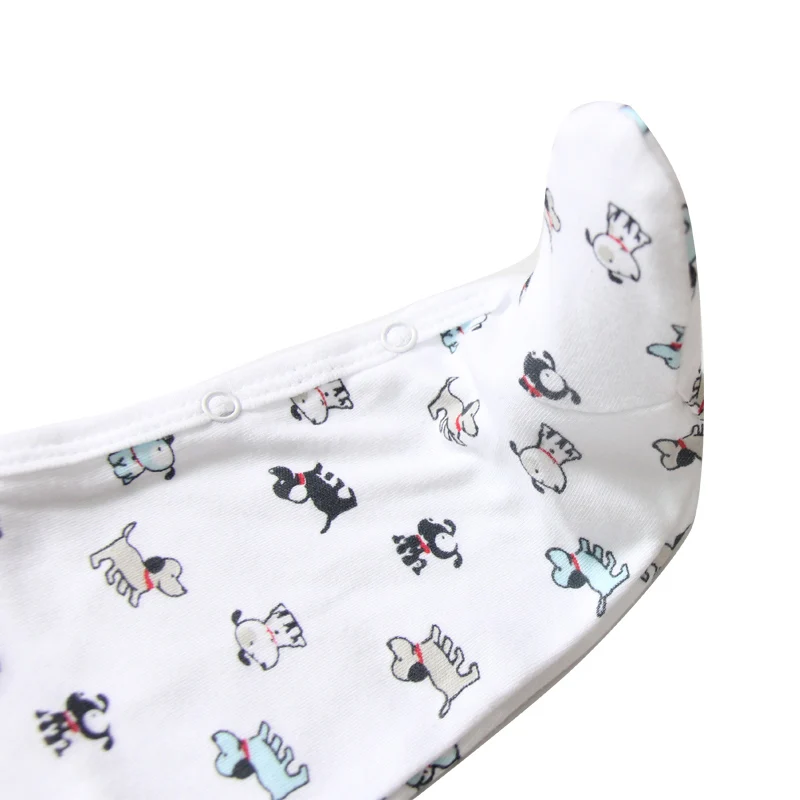 2 Pcslot Baby Romper Long Sleeves 100% Cotton Comfortable Baby Pajamas Cartoon Printed Newborn Baby Boy Girl Clothes (2)