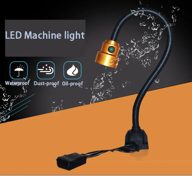 Jiujia Genuine Led Machine Light Waterproof Dust proof Oil proof